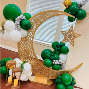 5ft Crescent Gold Wood